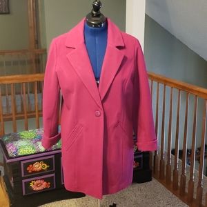 Chico's Pink Coat